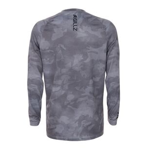 Gillz Contender Series UV Long Sleeve Performance Fishing Shirt Glacier Gray Burnt