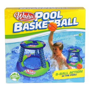 Wahu Pool Inflatable Basketball Blue & Green