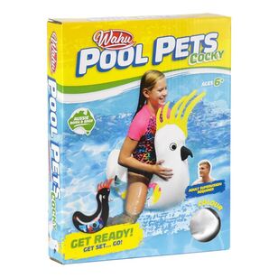 Wahu Pool Pets Cocky Racer White