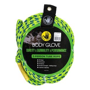 Body Glove 3 Person Tow Tube Rope Green & Blue