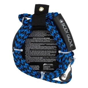 Body Glove Bridle Tow Tube Rope Black & Blue