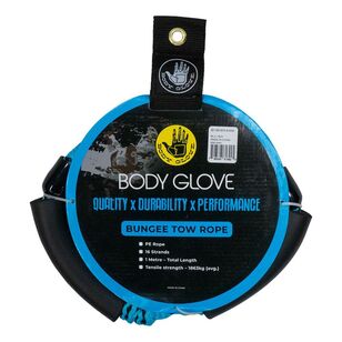 Body Glove Bungee Tow Tube Rope Blue & Black