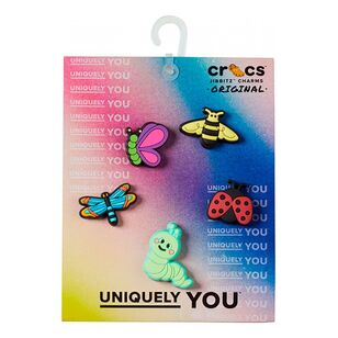 Crocs Cutesy Bug Jibbits 5 Pack Multicoloured