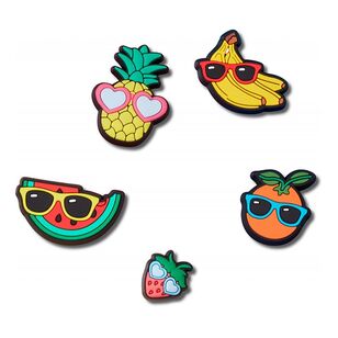 Crocs Cute Fruit Sunnies Jibbitz 5 Pack Multicoloured