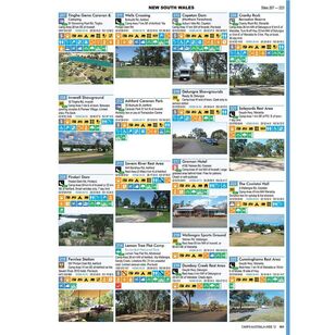 Camps 12 Australia Wide Free & Budget Camping Sites Guide Standard Edition Multicoloured A4