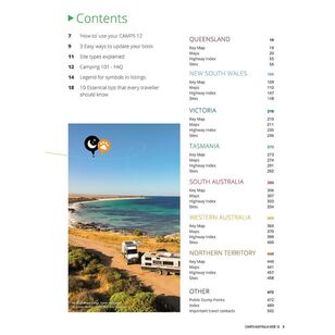 Camps 12 Australia Wide Free & Budget Camping Sites Guide Easy To Read Edition Multicoloured B4