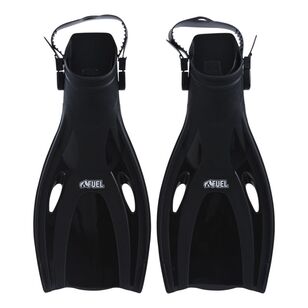 Fuel Snorkel Set 4 Piece Adult Black Transparent Black