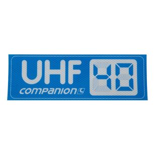Companion UHF Sticker Blue