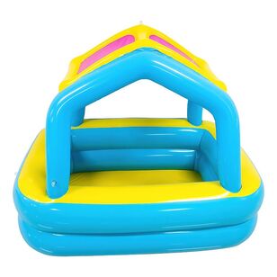 We Love Summer Kids Pool With Sunshade Multicoloured 1.5 x 1.0 m