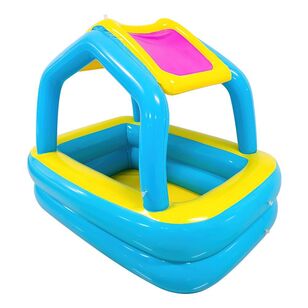 We Love Summer Kids Pool With Sunshade Multicoloured 1.5 x 1.0 m
