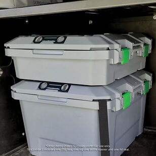 TRED 50-40 Shallow Storage Box 25L Grey 25 L