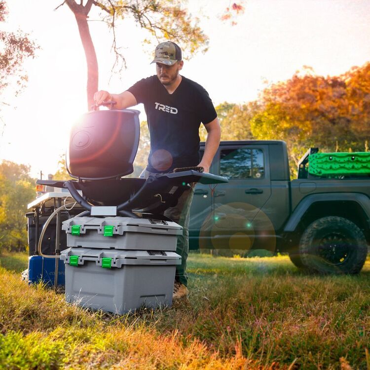 TRED 50-40 Mid Storage Box Grey