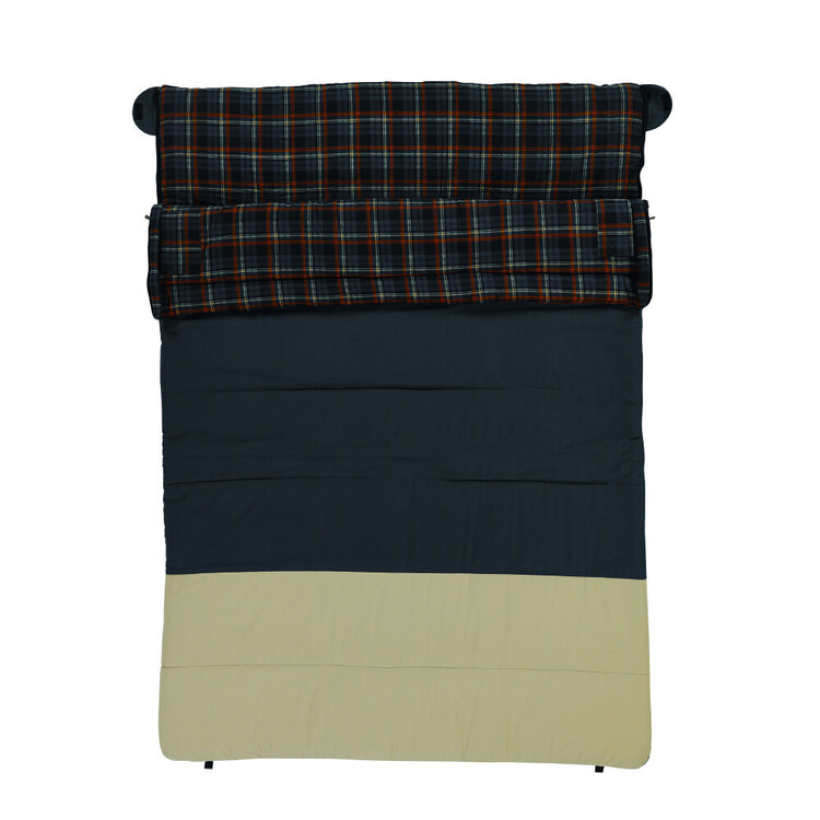 Oztrail Drover 1500 -5° Sleeping Bag Double Navy Navy