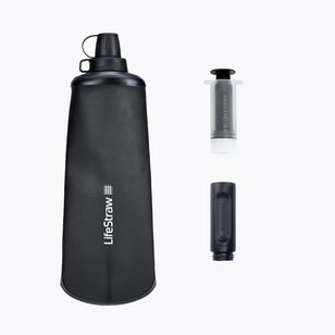 LifeStraw Peak Squeeze Bottle 1L (grijs LifeStraw Peak Squeeze Bottle 1L (grijs