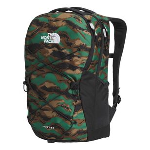 The North Face Jester Backpack 28L Deep Green / Camo 28l
