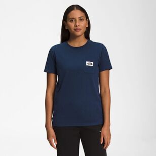 The North Face Women's Heritage Patch Short Sleeve Tee Summit Navy