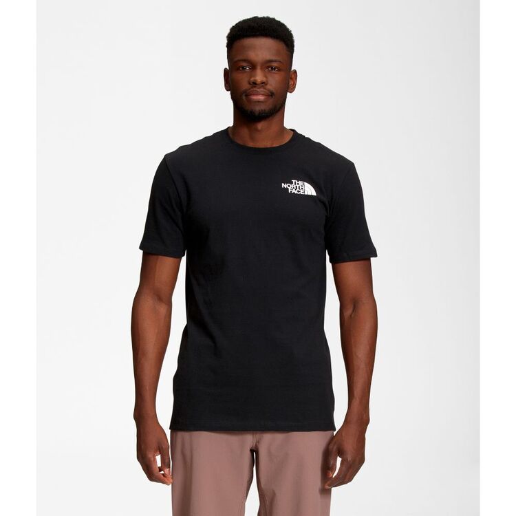 The North Face Men's Box PTD Short Sleeve Tee Black / Ombre Graphic
