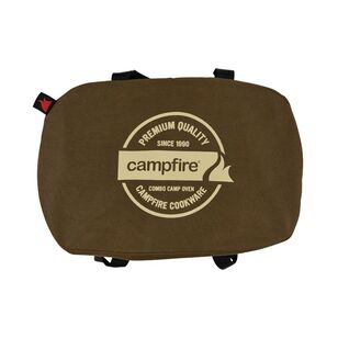 Campfire Cast Iron Oval Camp Oven Storage Bag Black