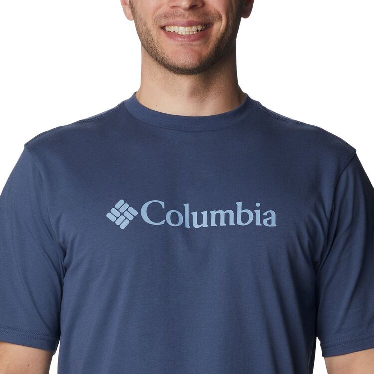 Columbia Men's Basic Logo Short Sleeve Tee Dark Mountain
