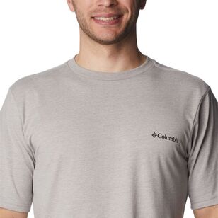Columbia Men's Basic Logo Short Sleeve Tee Grey Heather