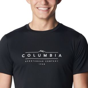 Columbia Men's Zero Rules Short Sleeve Graphic Tee Black Graphic