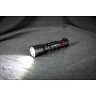 COAST 2100 Lumens Rechargeable Pure Beam Focusing LED Torch Black