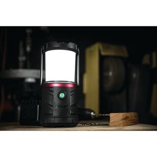 COAST 1250 Lumens Dual Power Emergency Area Lantern Black