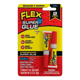 Flex Gel Super Glue 2 Pack Clear