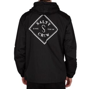 Salty Crew Men's Tippet Snap Jacket Black
