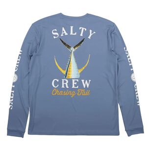 Salty Crew Men's Long Sleeve Sunshirt Marine Blue