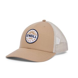 O'Neill Men's Stash Trucker Hat Dark Khaki One Size Fits Most