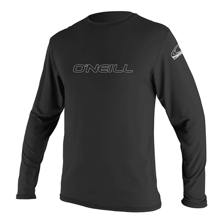 O'Neill Men's Basic Skins Long Sleeve Shirt Black