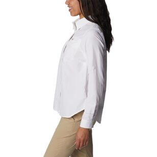 Columbia Women's Silver Ridge 3.0 Long Sleeve Shirt White