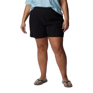Columbia Women's Plus Size Leslie Falls Shorts Black