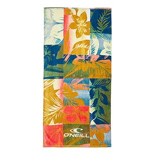 O'Neill Women's Beach Towel Multi Colour Block One Size