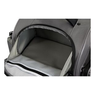 Shimano Medium Tackle Backpack with Side Cooler Grey & Black