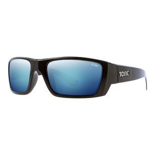 Tonic Rise Sunglasses Matt Black & Blue Mirror