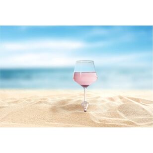 Is Gift Amphibi-Glass Floating Wine Glass Clear