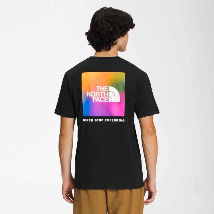The North Face Men's Box NSE Short Sleeve Tee Black Ombre