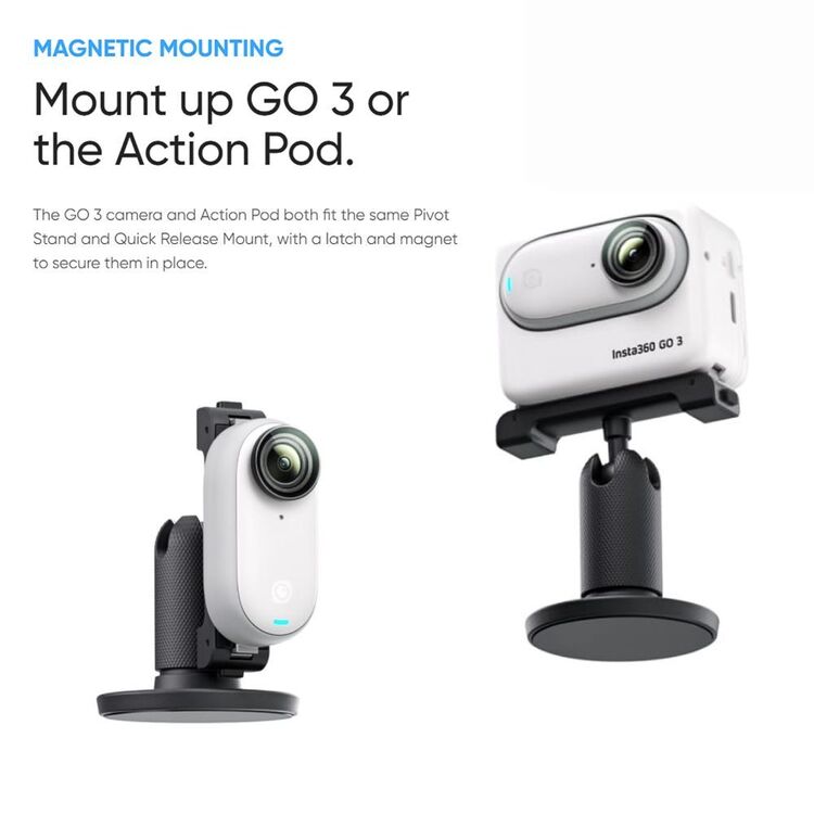New Insta360 GO 3 Action Camera and Kit