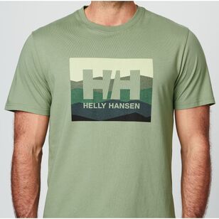 Helly Hansen Men's Box Fill Tee Jade 2.0