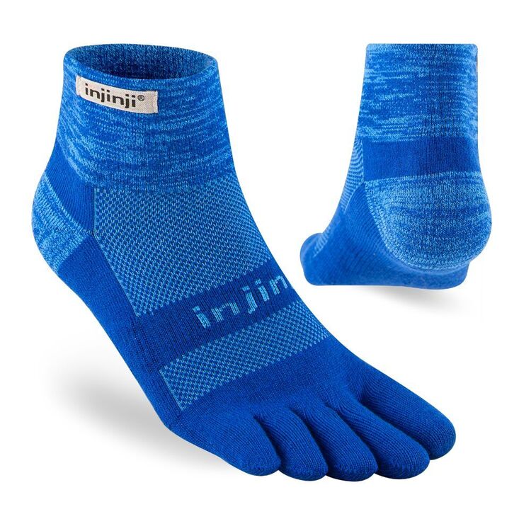 Chaussettes de trail Injinji Mini-Crew Chaussettes de trail Injinji Mini-Crew