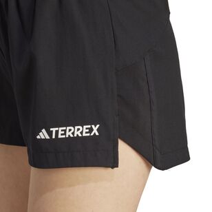 adidas Women's Terrex Multi Trail Running Shorts Black