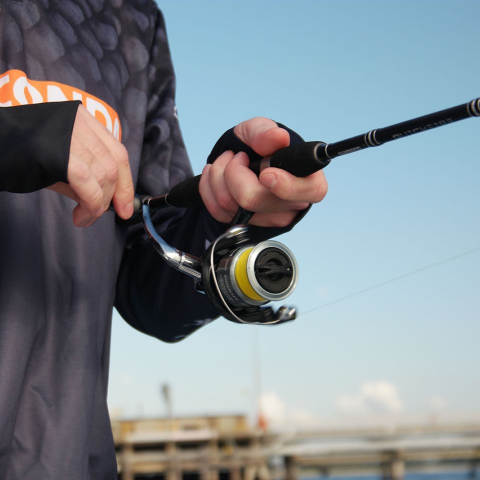 Fishing with Shimano Quickfire Rod