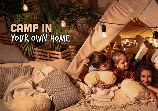 Camp In Your Own Home