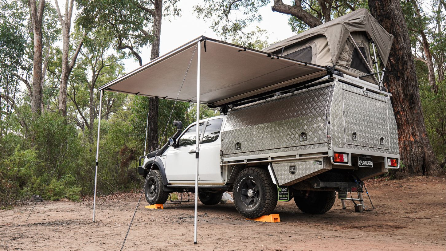 Installing a pull-out awning