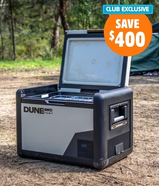 CLUB EXCLUSIVE Save $400 on the Dune 4WD 45L Single Zone Fridge Freezer