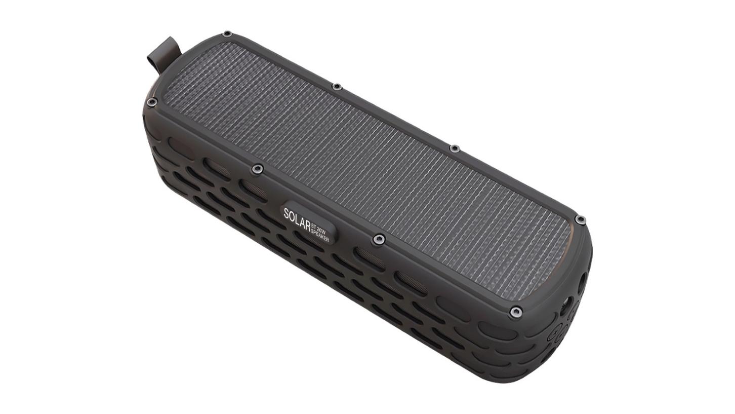 Solar Powered Portable Bluetooth Speaker