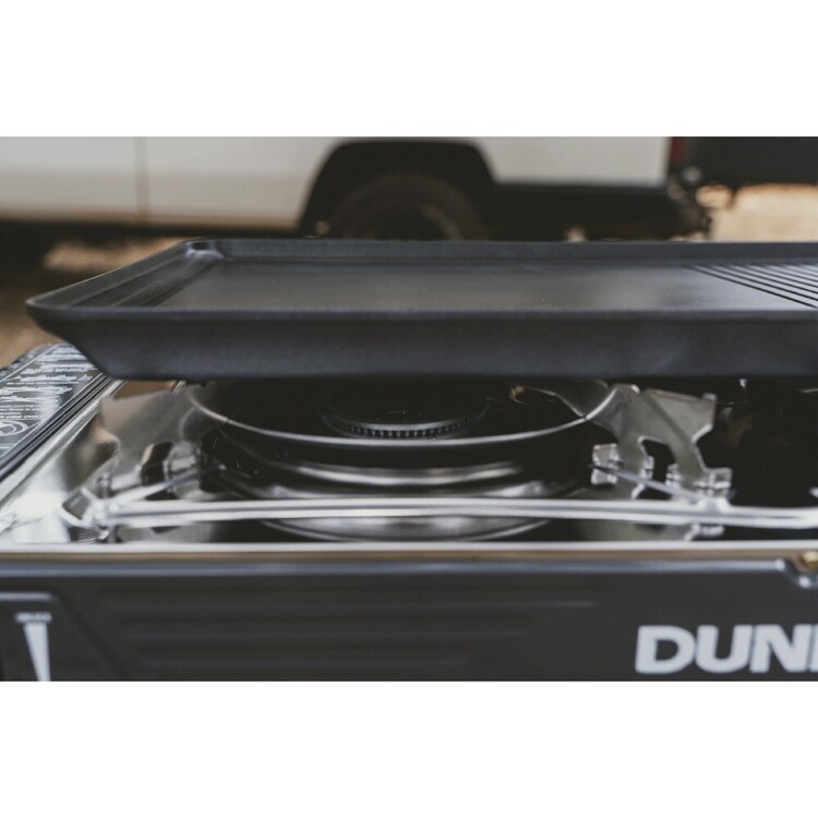 Dune 4WD Dual Burner Butane Stove with Hotplate