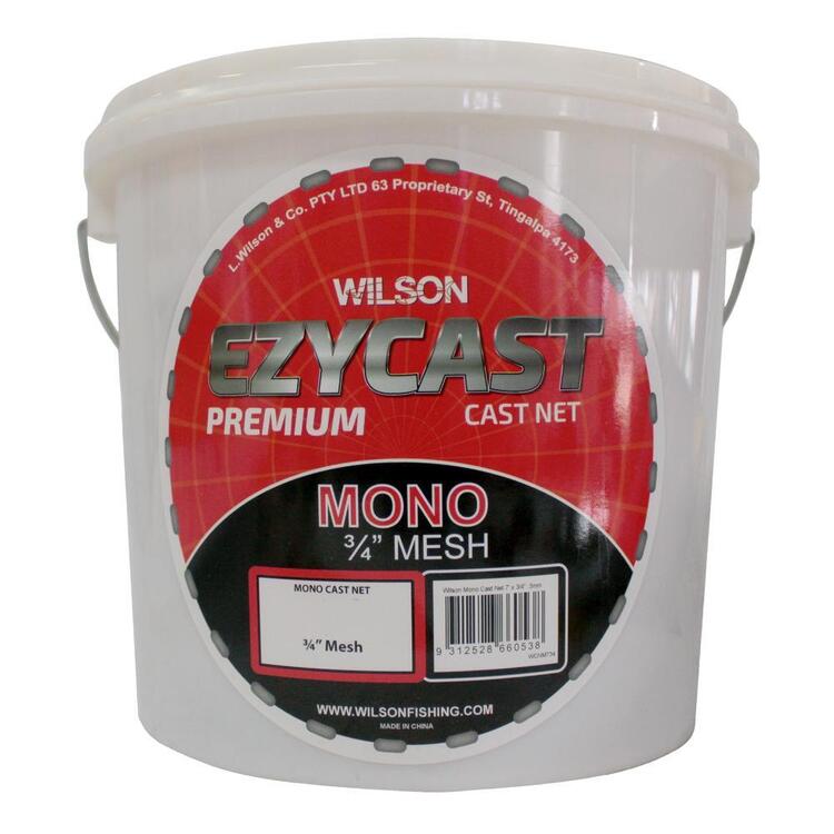 Wilson EzyCast Mono 7' x 3/4 Cast Net